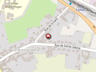 Carte de Groupama Centre Manche à Conlie