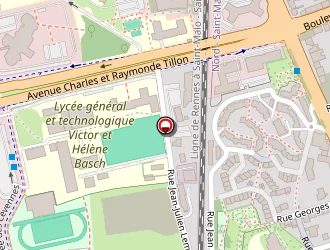 Carte de Centre Spécialisé Bureautique Informatique à Rennes