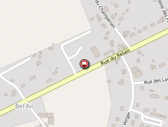 Carte de Laboux à Saint-gonnery