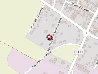 Carte de Prixtel à Véron