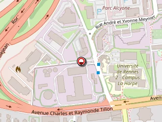 Carte de Agence Edf à Rennes