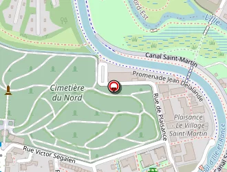 Carte de Le Bon Accueil à Rennes