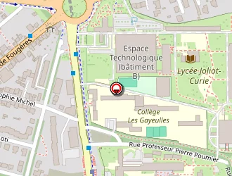 Carte de Ozez à Rennes