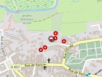 Carte de Adeva Agence D'emploi Vitré à Vitré