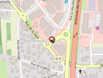 Carte de Transports Bresson à Houssen