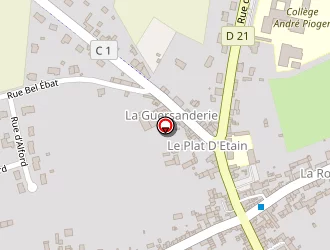 Carte de Lazennec à Conlie