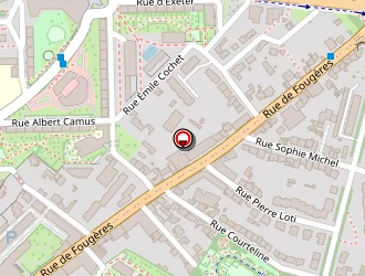 Carte de La Clé Mobile à Rennes