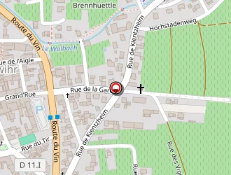 Carte de 3 Amsel à Ammerschwihr