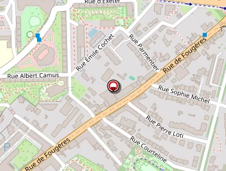 Carte de Toupe Crca à Rennes