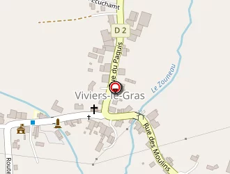 Carte de Ecole à Viviers-le-gras