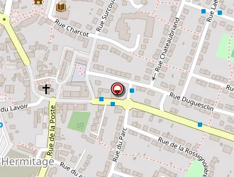 Carte de Bar Du Centre à Hermitage (l')