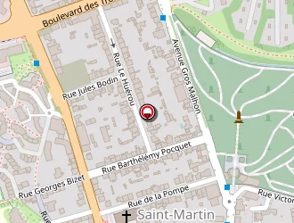 Carte de Mma Brun Eric Général à Rennes