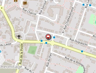 Carte de Goutte D'eau à Hermitage (l')