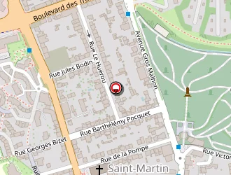 Carte de Guarraz Najib à Rennes