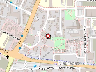 Carte de Le Temps Du Regard à Rennes