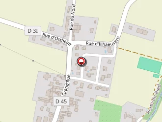 Carte de Ecole Primaire à Riedwihr