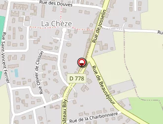 Carte de Frenay Henri à Chèze (la)