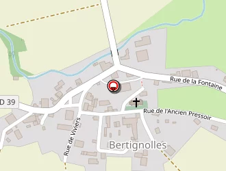 Carte de Lutrat Patrice à Bertignolles