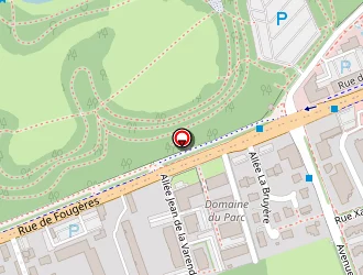 Carte de Brunet à Rennes