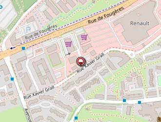 Carte de Leclerc Déborah à Rennes