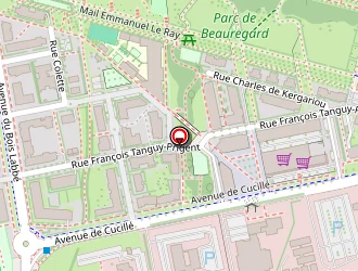 Carte de Le Beau Regard à Rennes