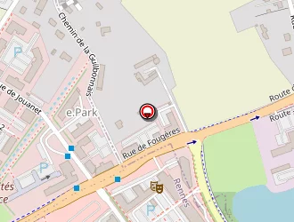 Carte de Courselaud-rapinel Sklaerenn à Rennes