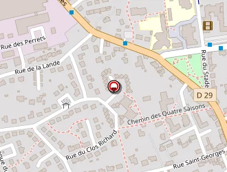 Carte de Hamel Associés à Acigné