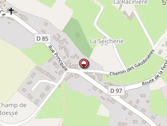 Carte de Le Florialine à Boëssé-le-sec