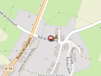 Carte de Mairie à Maisoncelles