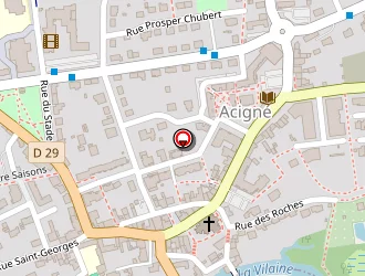 Carte de Couleur Café à Acigné