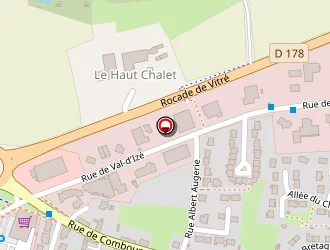 Carte de Peugeot Beaugendre-béasse à Vitré