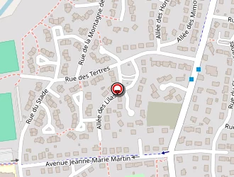 Carte de Carrefour City à Acigné