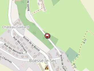 Carte de Circuit De Randonnées à Boëssé-le-sec