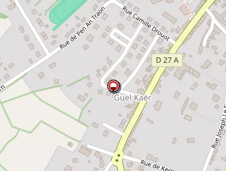 Carte de Ecole Maternelle à Gourin