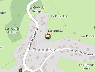 Carte de Georgel Francis à Champdray