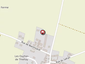 Carte de Centre Equestre De Thiellay à Dadonville