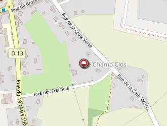 Carte de Garage Thirion à Ménéac