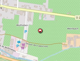 Carte de Intermarché à Kientzheim