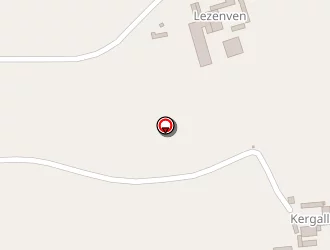 Carte de Kergall à Plonévez-porzay