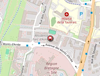 Carte de Hamel Associés à Rennes