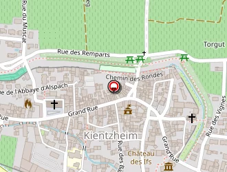 Carte de Ville De Kientzheim (commune) à Kientzheim