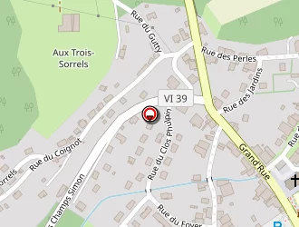 Carte de Royer Bernard à Cheniménil