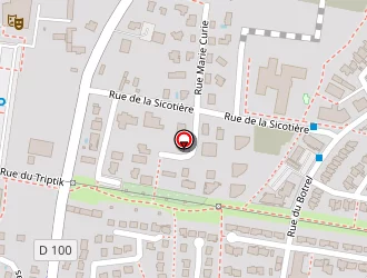 Carte de Chaabi Carrelages à Acigné