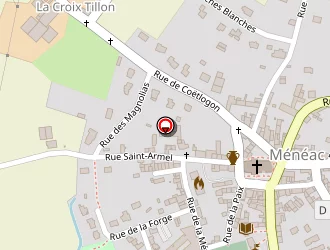 Carte de Walsh Mark à Ménéac