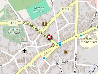 Carte de Kerveno Jacqueline à Gourin