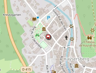 Carte de Maison Gisie à Kaysersberg