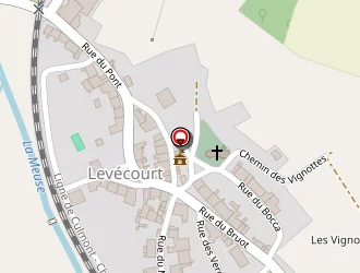 Carte de Emc2 à Levécourt