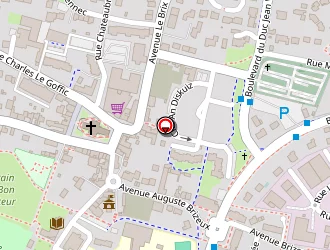 Carte de Besnard Grégory à Rennes