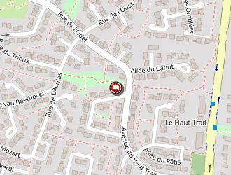 Carte de Erussard à Saint-grégoire