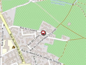 Carte de Laenger à Bennwihr